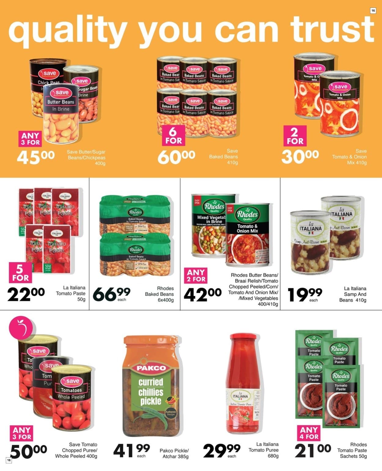 Save Supermarket Specials 25 Mar - 14 Apr - Page 16