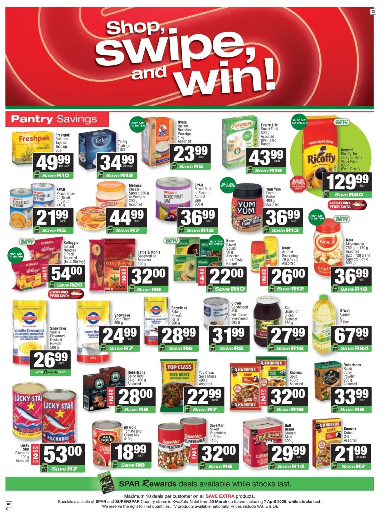 Spar Specials 23 Mar - 07 Apr - Page 2