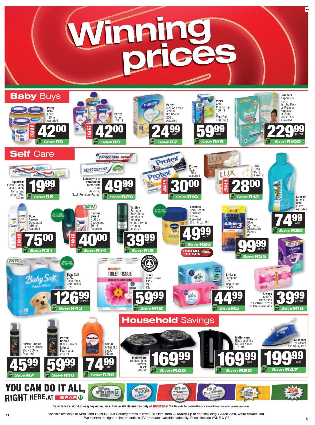 Spar Specials 23 Mar - 07 Apr - Page 5