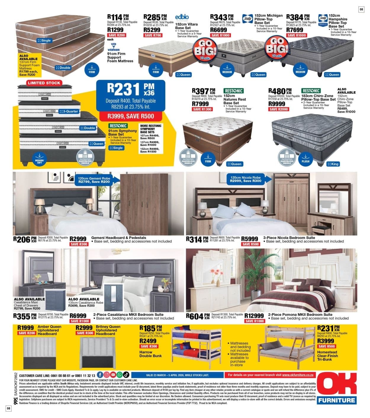 OK Furniture Specials 23 Mar - 05 Apr - Page 8