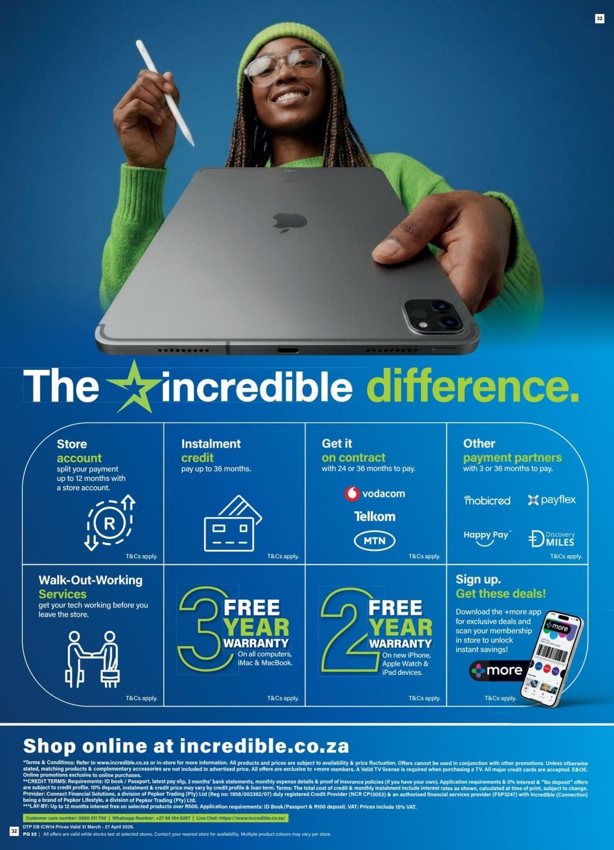 Incredible Connection Specials 31 Mar - 27 Apr - Page 32