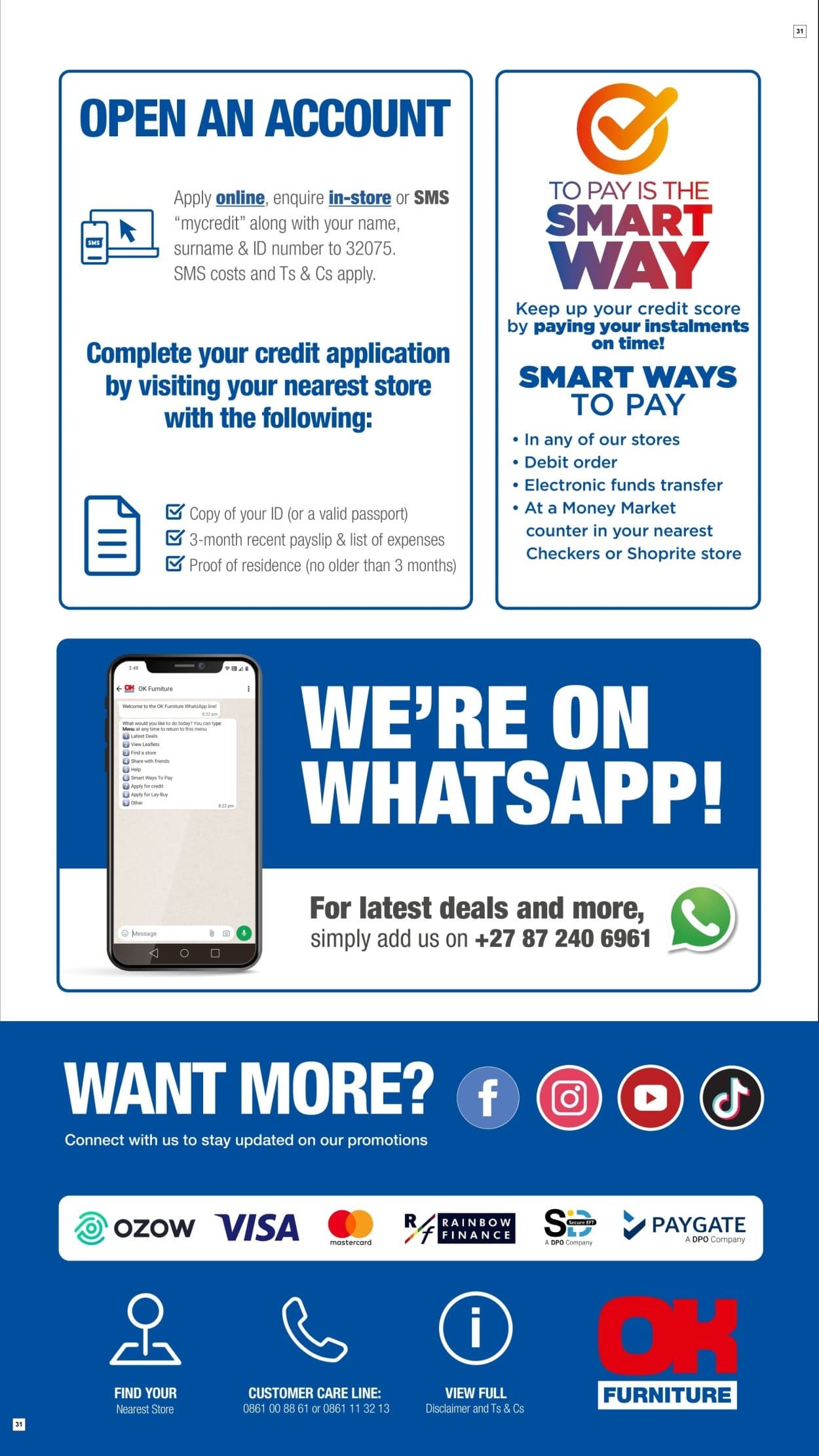 OK Furniture Specials 23 Mar - 19 Apr - Page 31