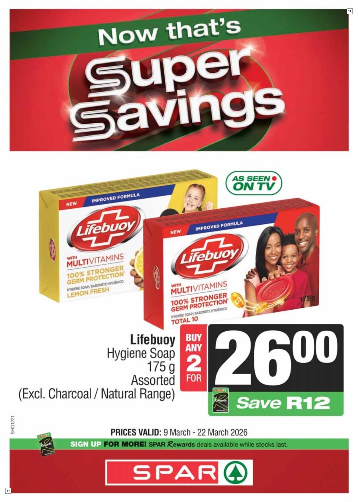 Spar Specials 09 Mar - 22 Mar - Page 11
