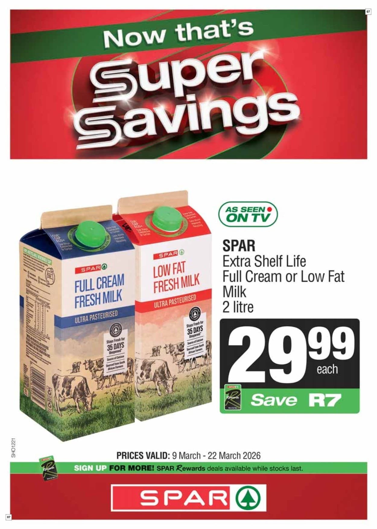 Spar Specials 09 Mar - 22 Mar - Page 7
