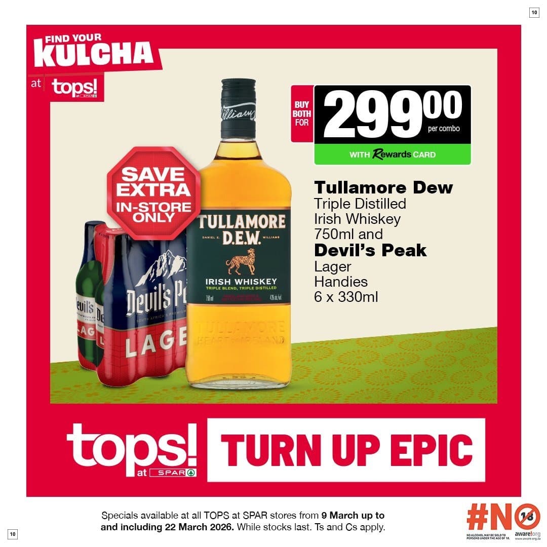 Tops At Spar Fortune Flavours the Bold - Page 10