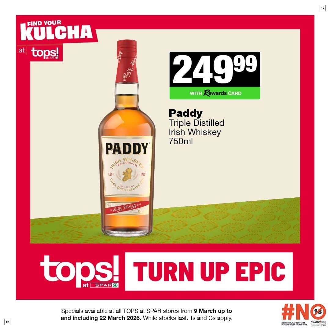 Tops At Spar Fortune Flavours the Bold - Page 12