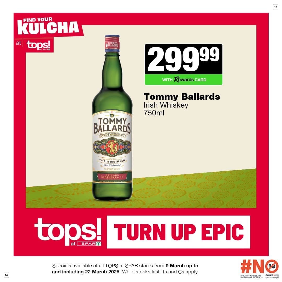 Tops At Spar Fortune Flavours the Bold - Page 14