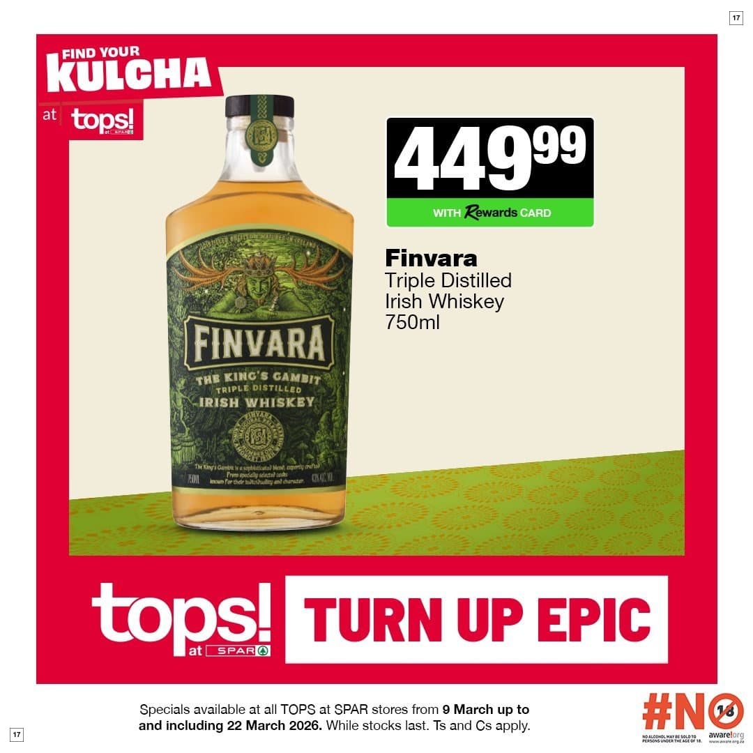 Tops At Spar Fortune Flavours the Bold - Page 17
