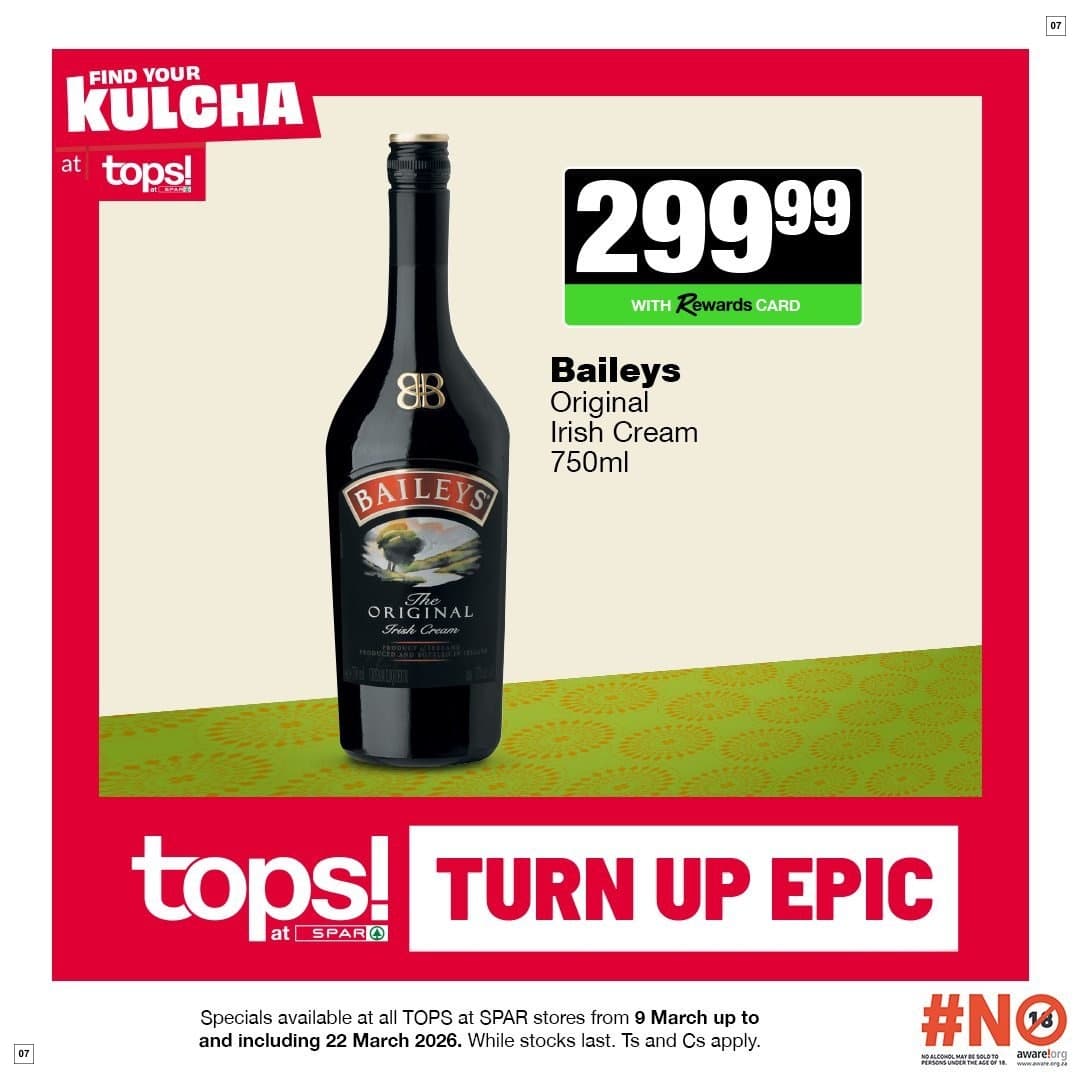 Tops At Spar Fortune Flavours the Bold - Page 7