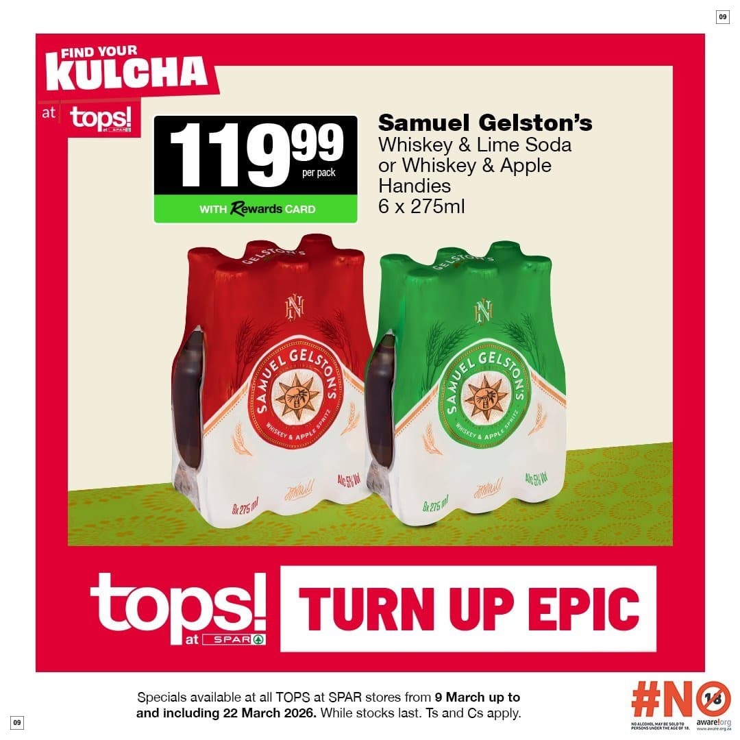 Tops At Spar Fortune Flavours the Bold - Page 9