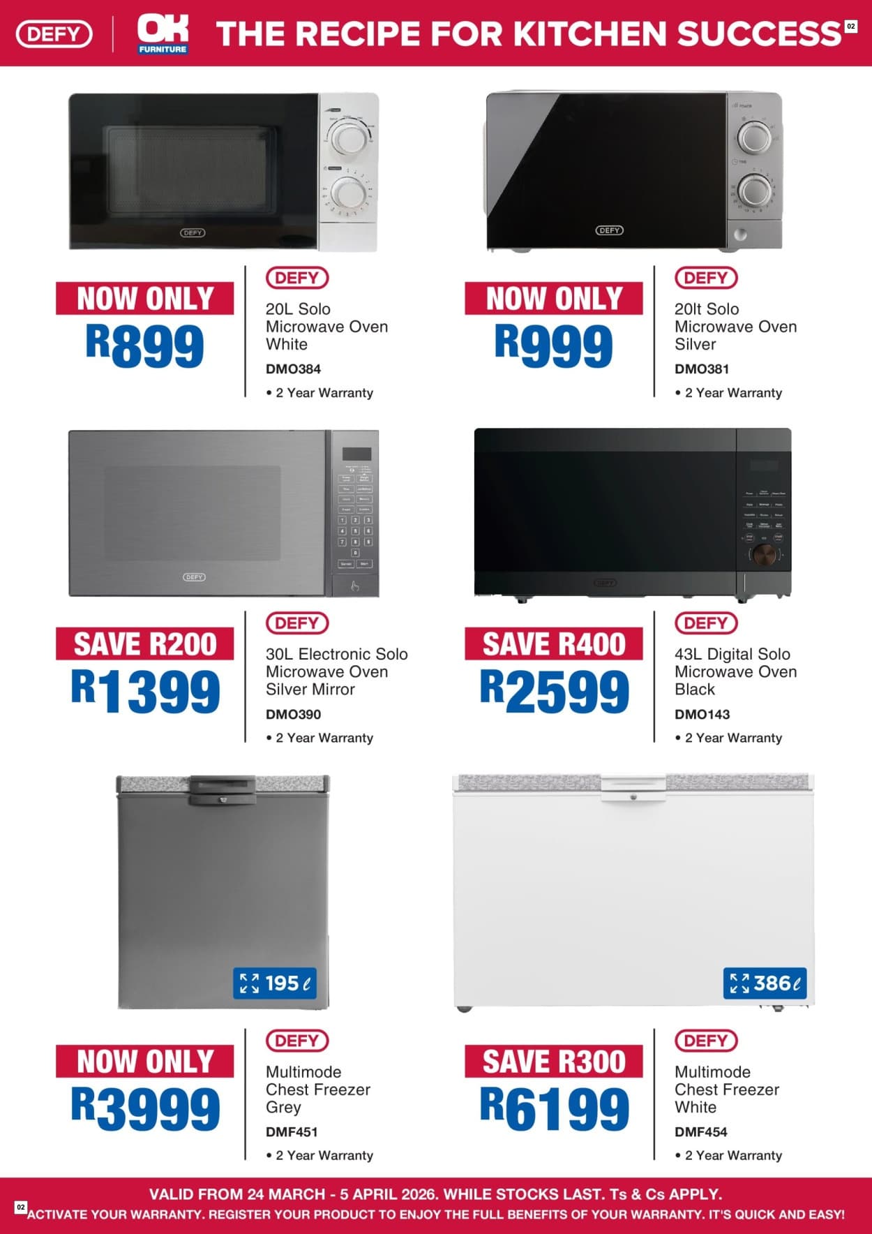 OK Furniture Specials 24 Mar - 05 Apr - Page 2