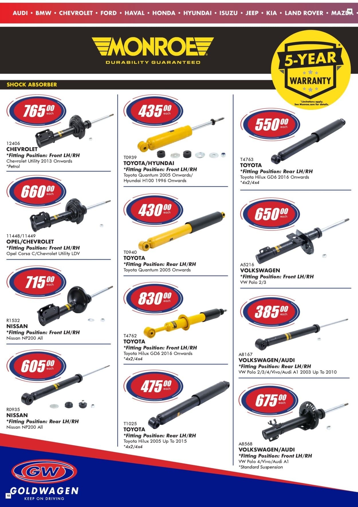 Goldwagen Specials 01 Feb - 31 Mar - Page 10