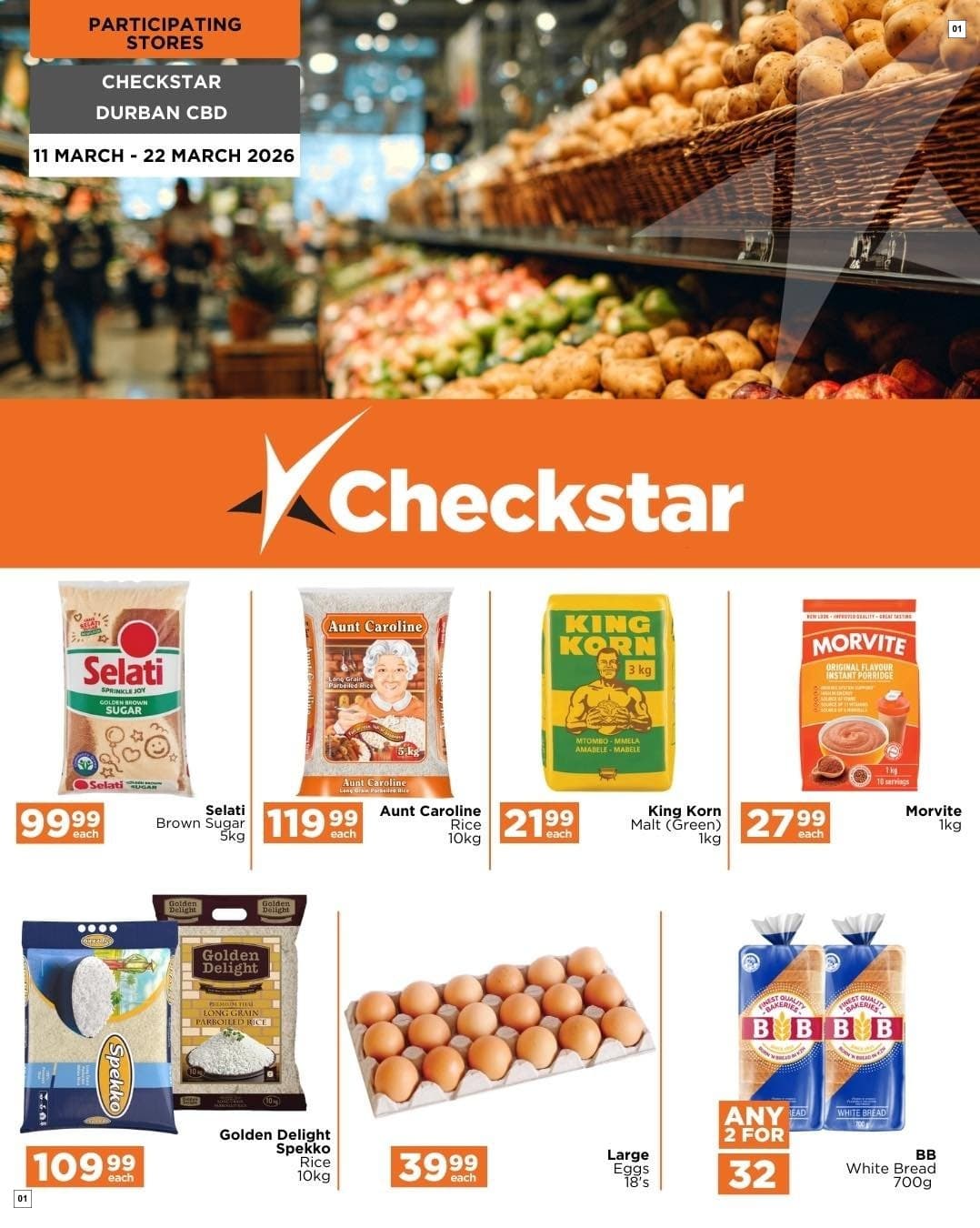 Checkstar Specials 11 Mar - 22 Mar
