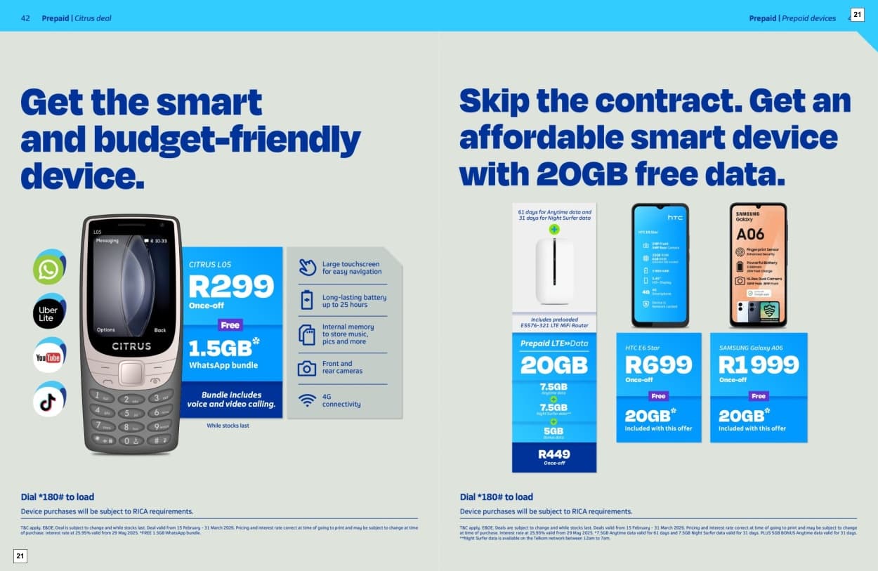 Telkom Specials 15 Feb - 31 Mar - Page 21