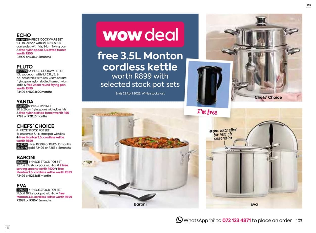 Homechoice Specials 27 Mar - 25 Jun - Page 103