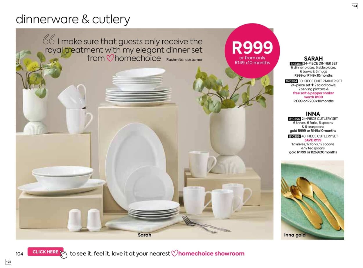 Homechoice Specials 27 Mar - 25 Jun - Page 104