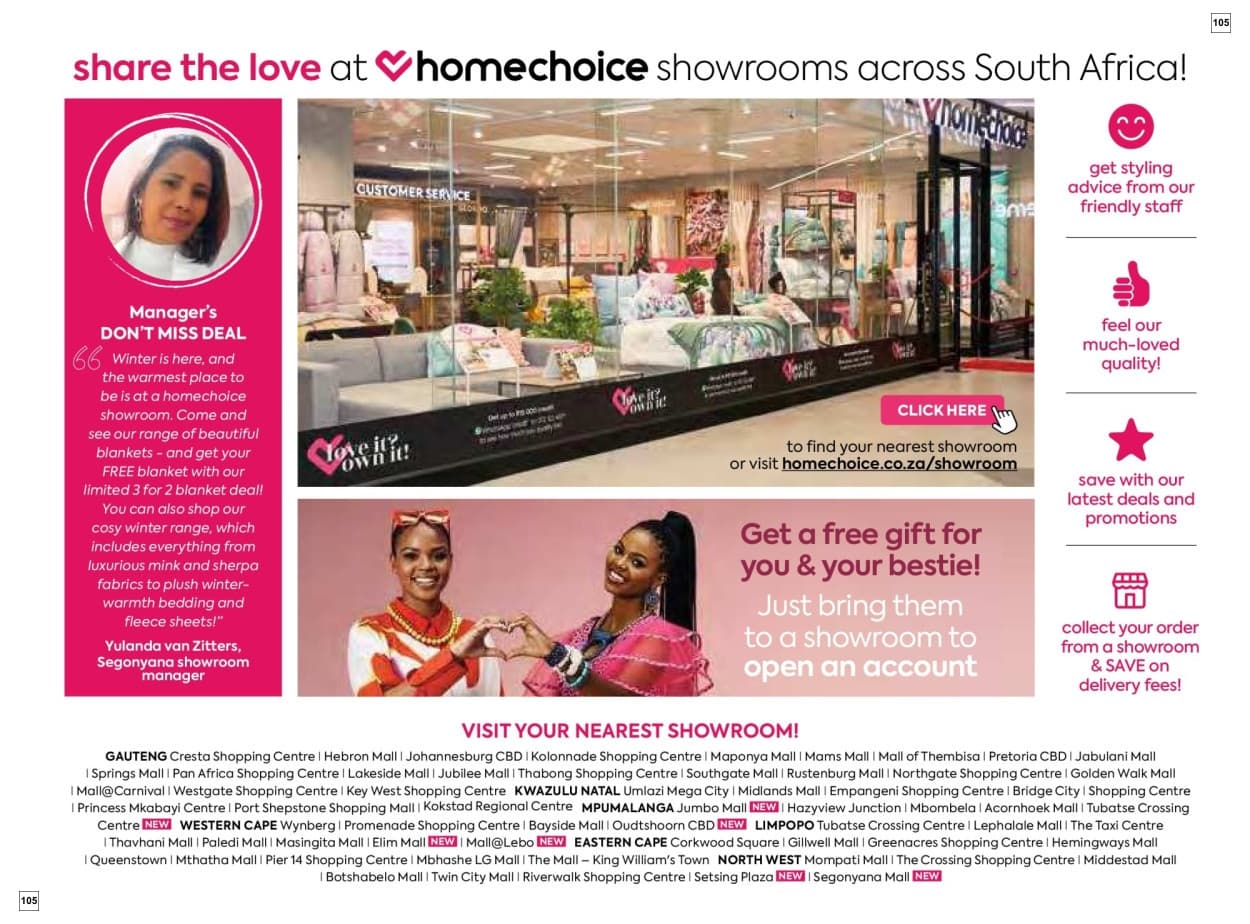 Homechoice Specials 27 Mar - 25 Jun - Page 105
