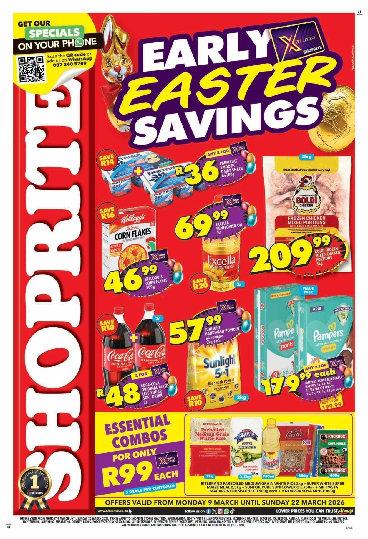 Shoprite Easter Deals Gauteng