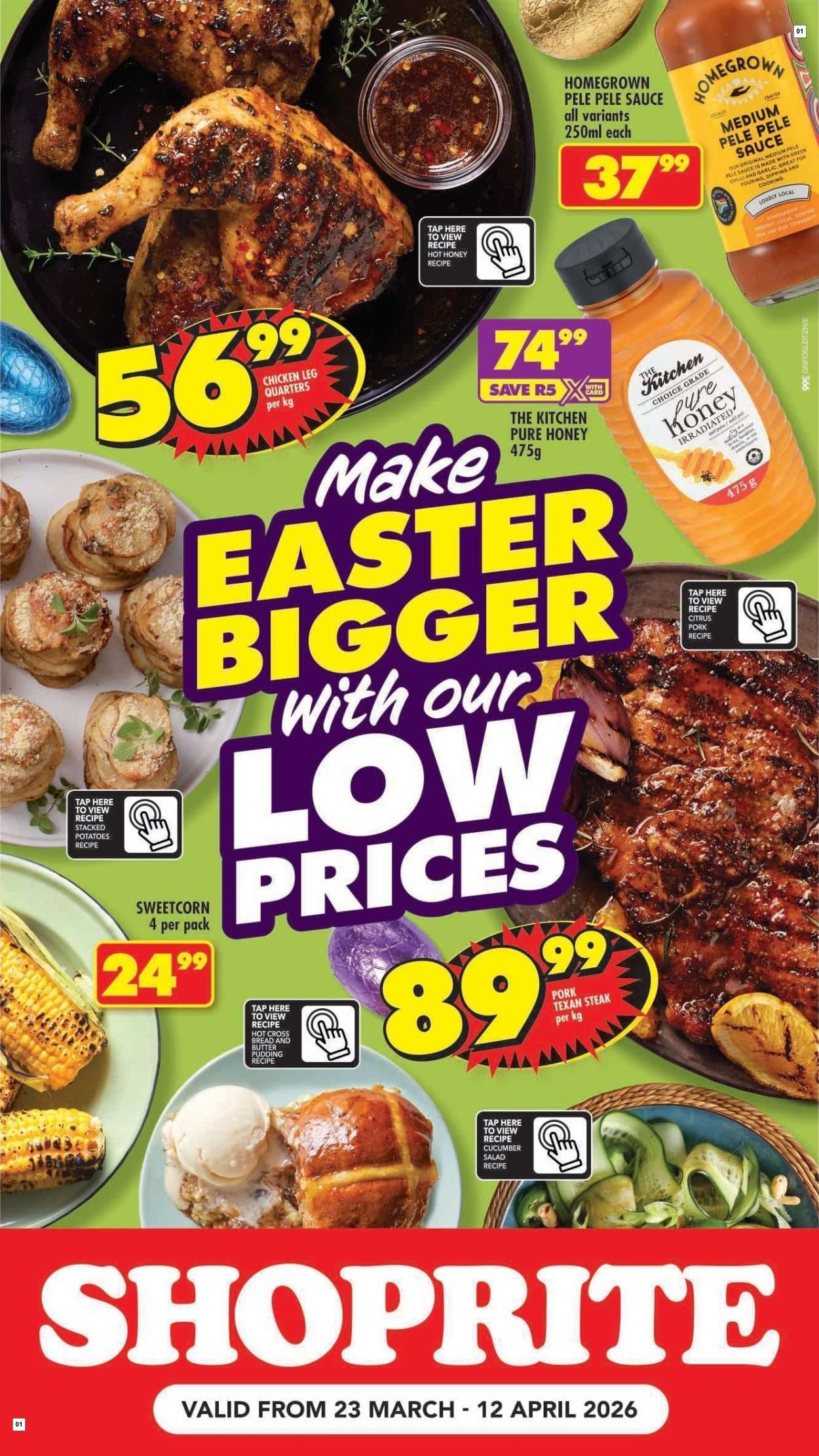 Shoprite Easter Deals Gauteng