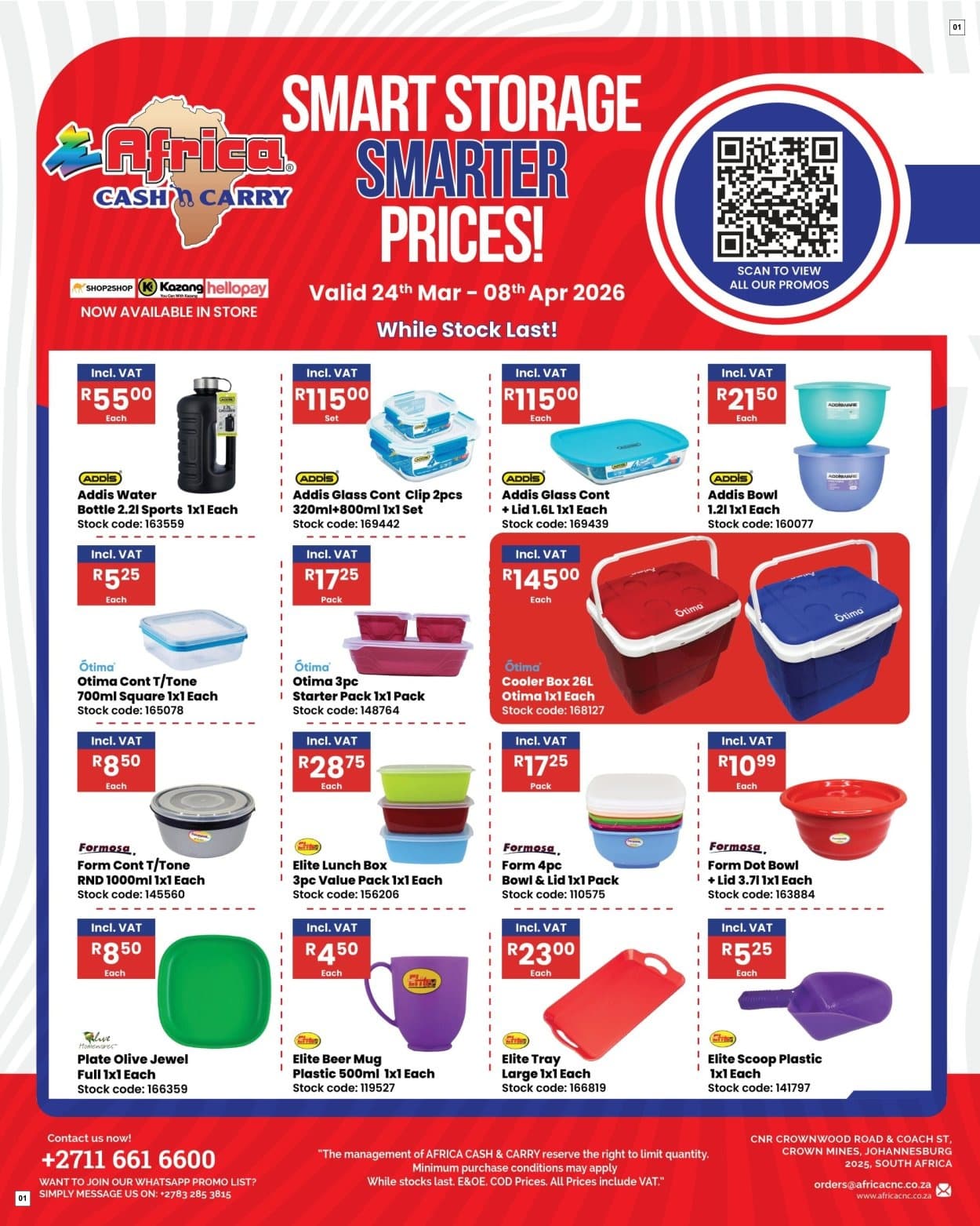 Africa Cash & Carry Catalogue - Monday Promo
