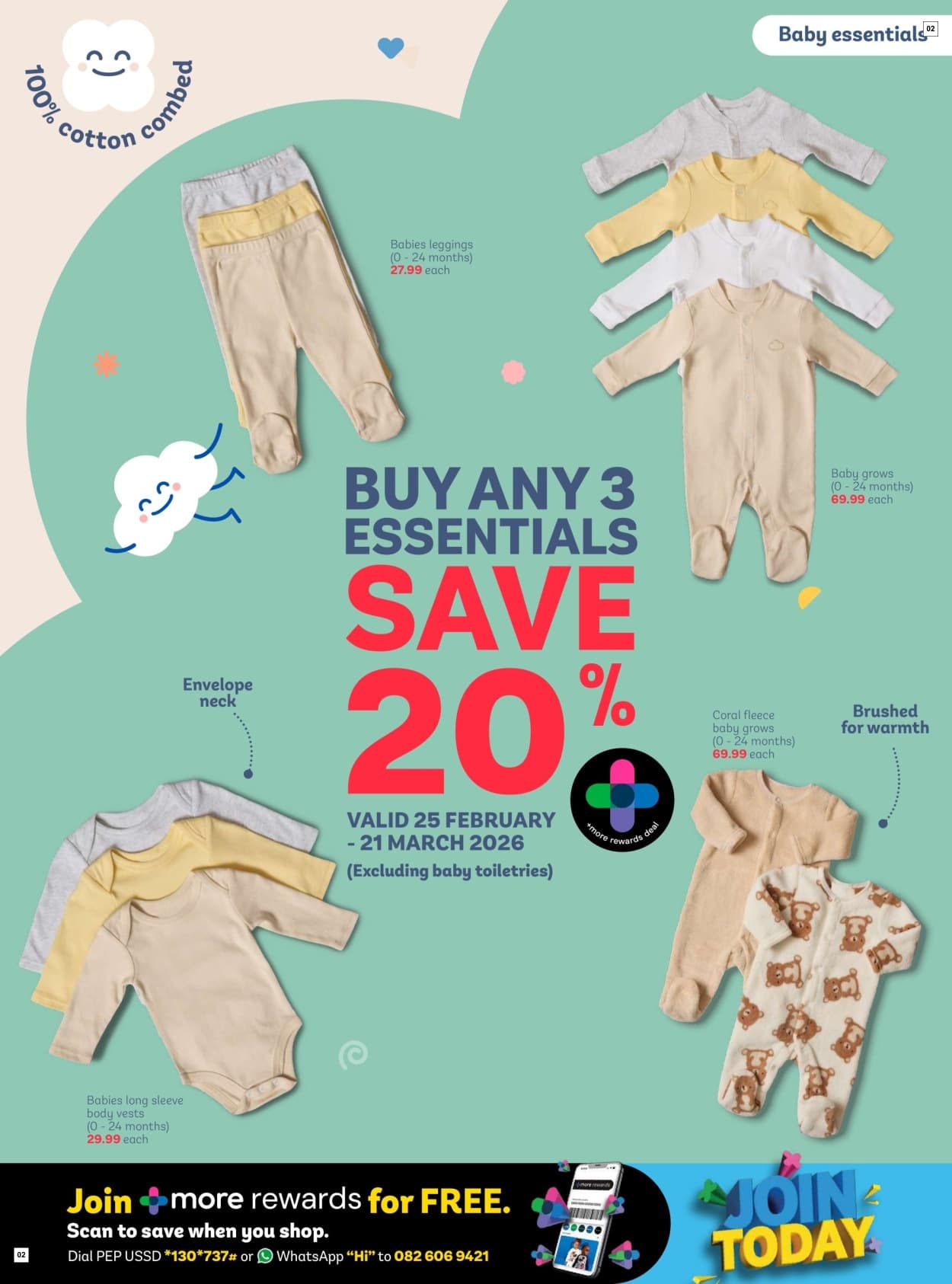 Pep Stores Baby Winter Essentials 2026 - Page 2