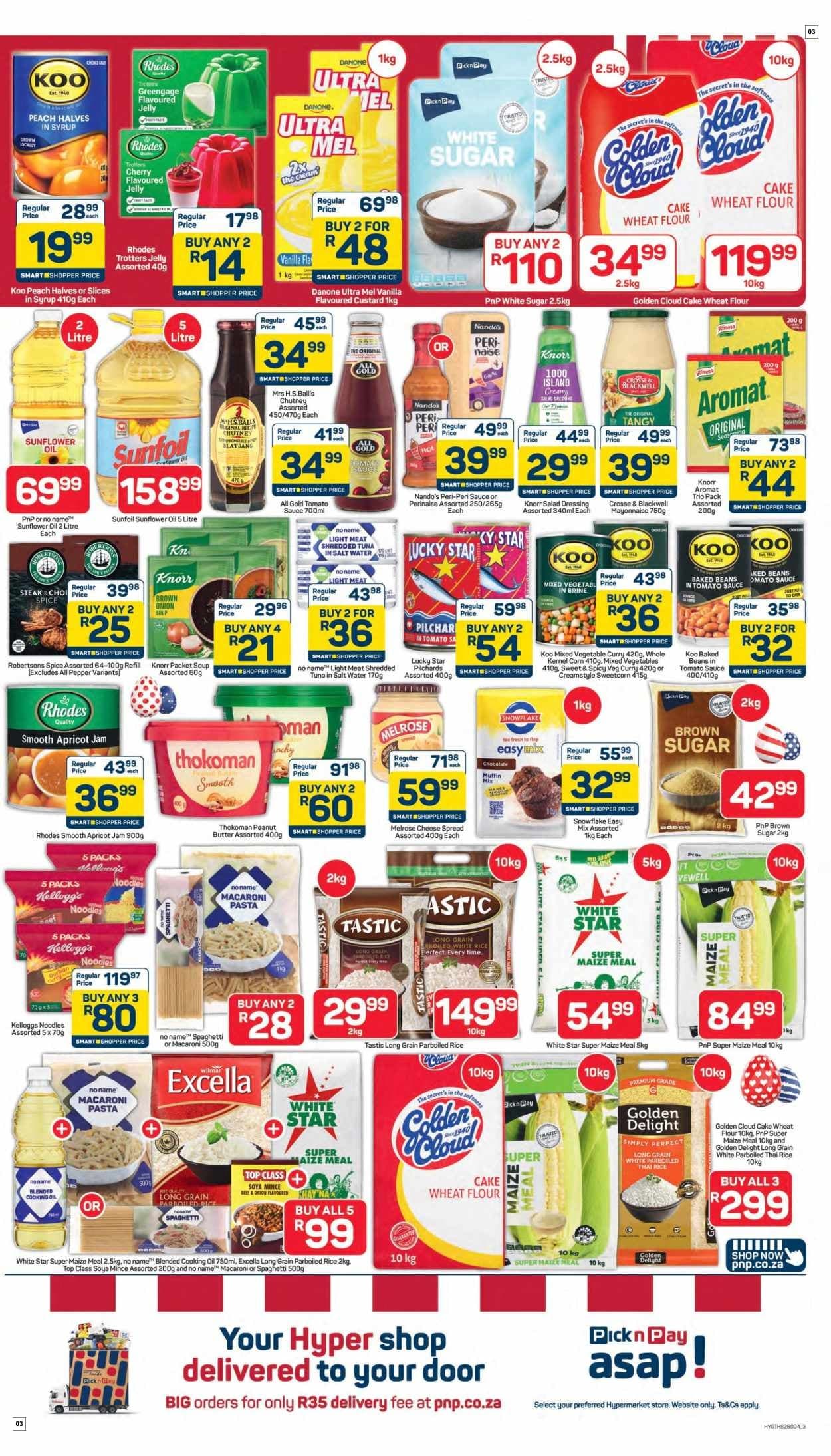 Pick N Pay Hypermarket Hypermarket Easter Specials - Page 3