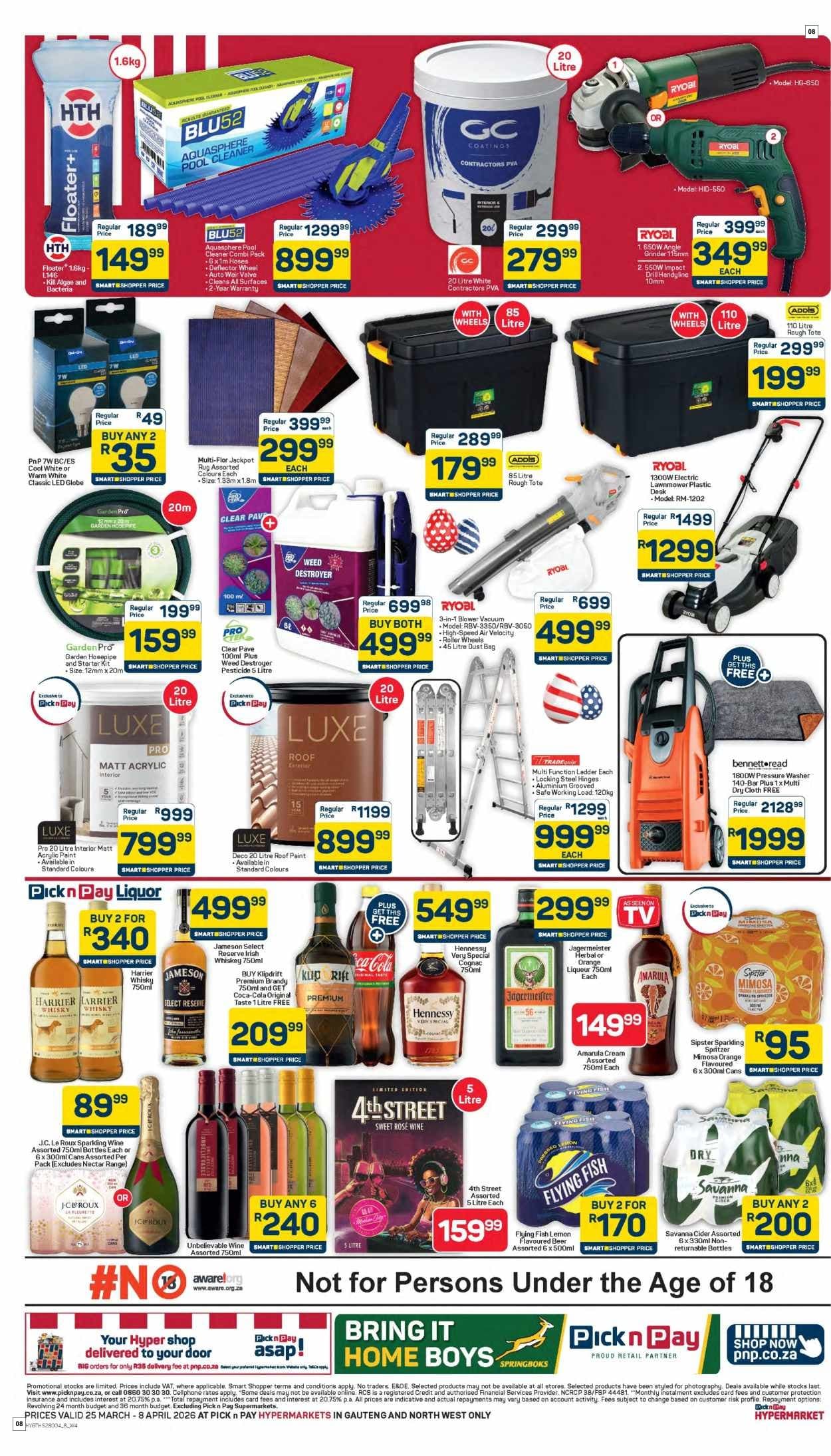 Pick N Pay Hypermarket Hypermarket Easter Specials - Page 8