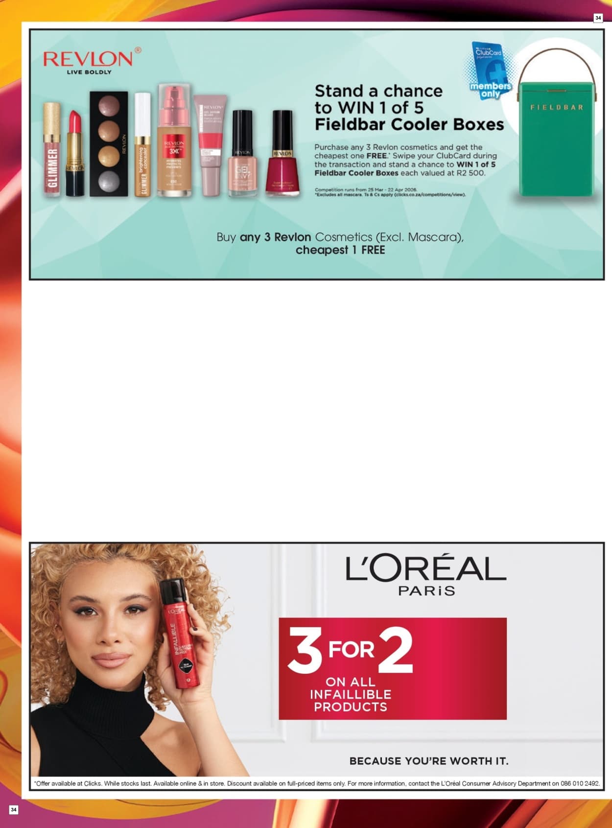 Clicks Specials 25 Mar - 22 Apr - Page 34