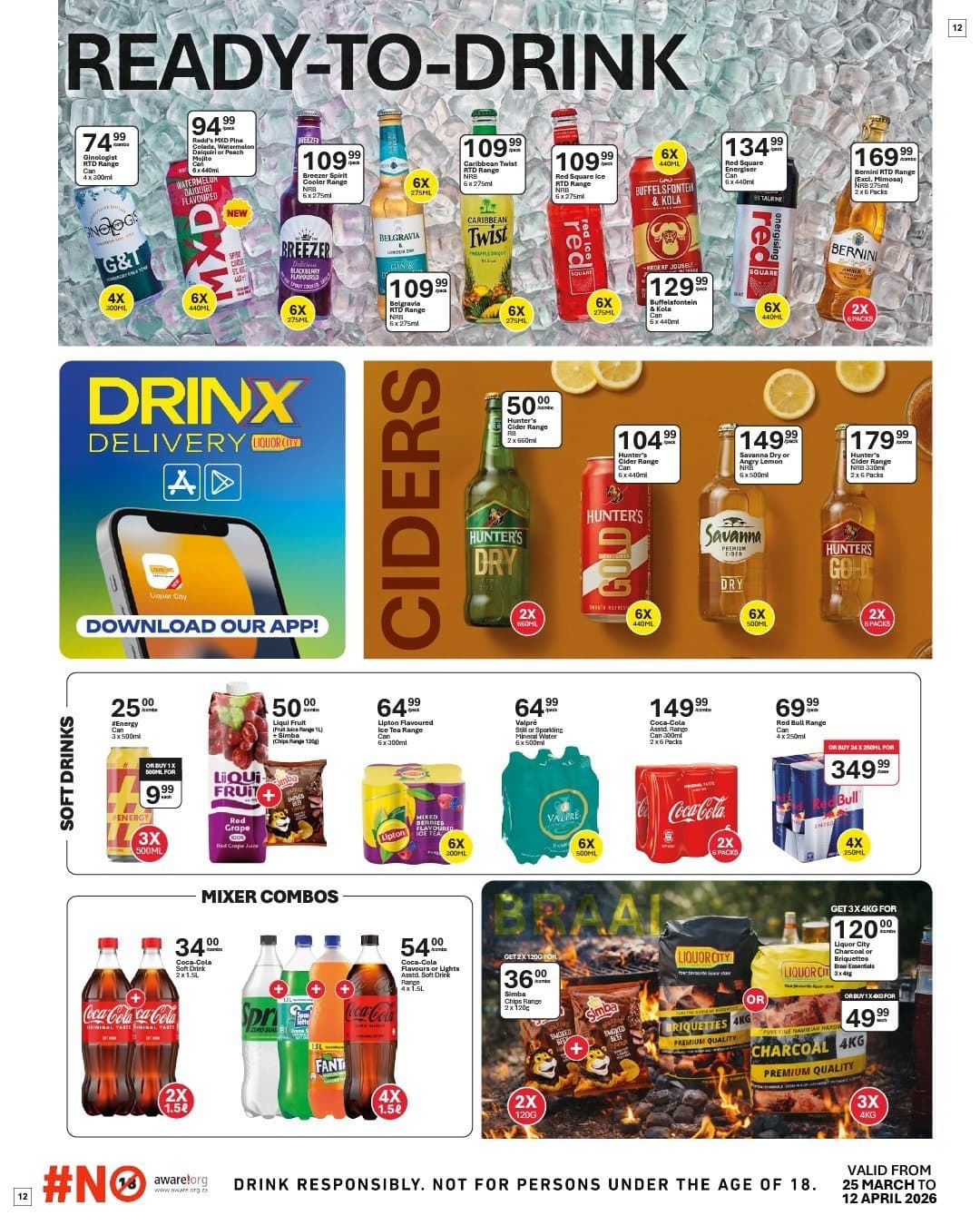 Liquor City Specials 25 Mar - 12 Apr - Page 12