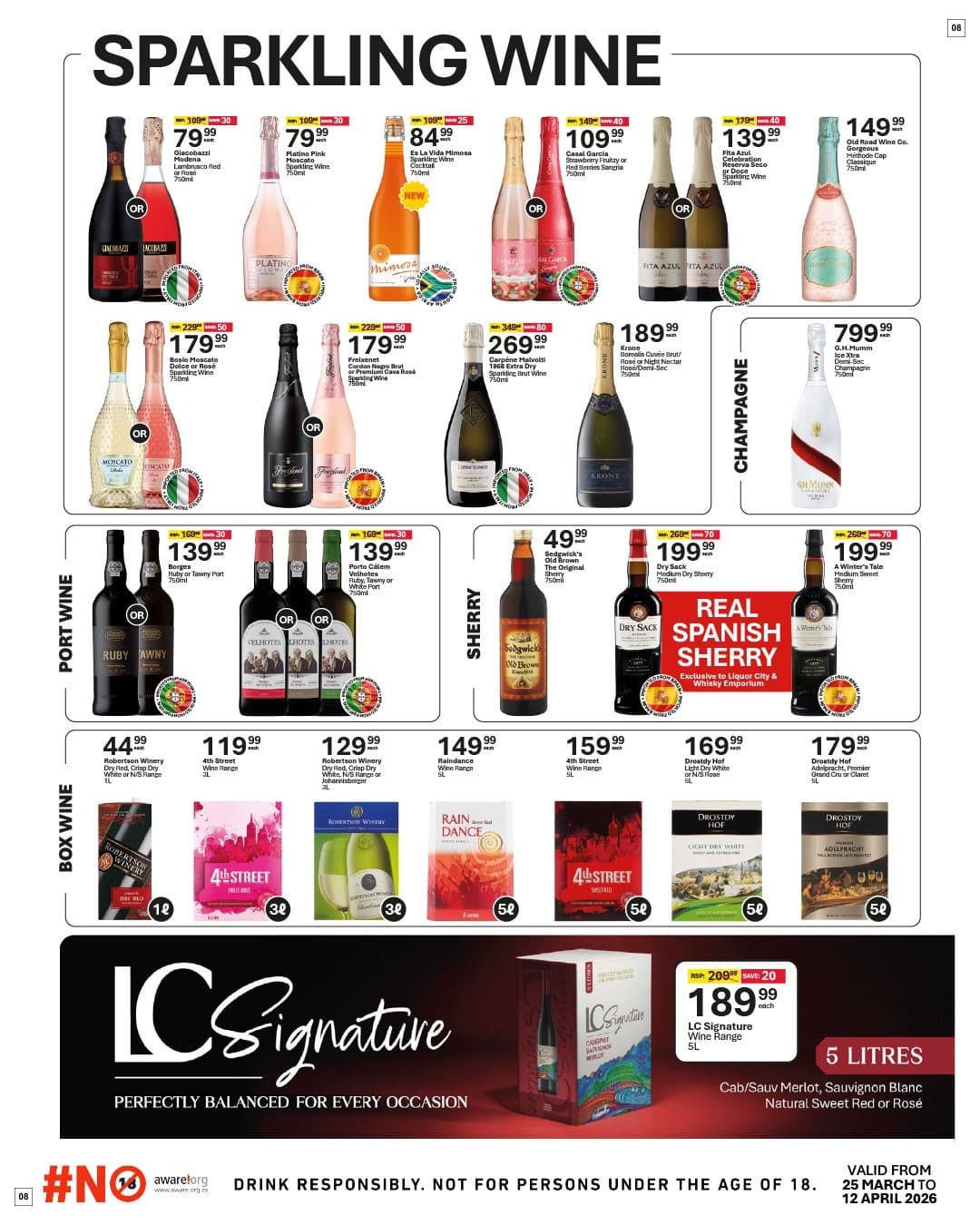 Liquor City Specials 25 Mar - 12 Apr - Page 8