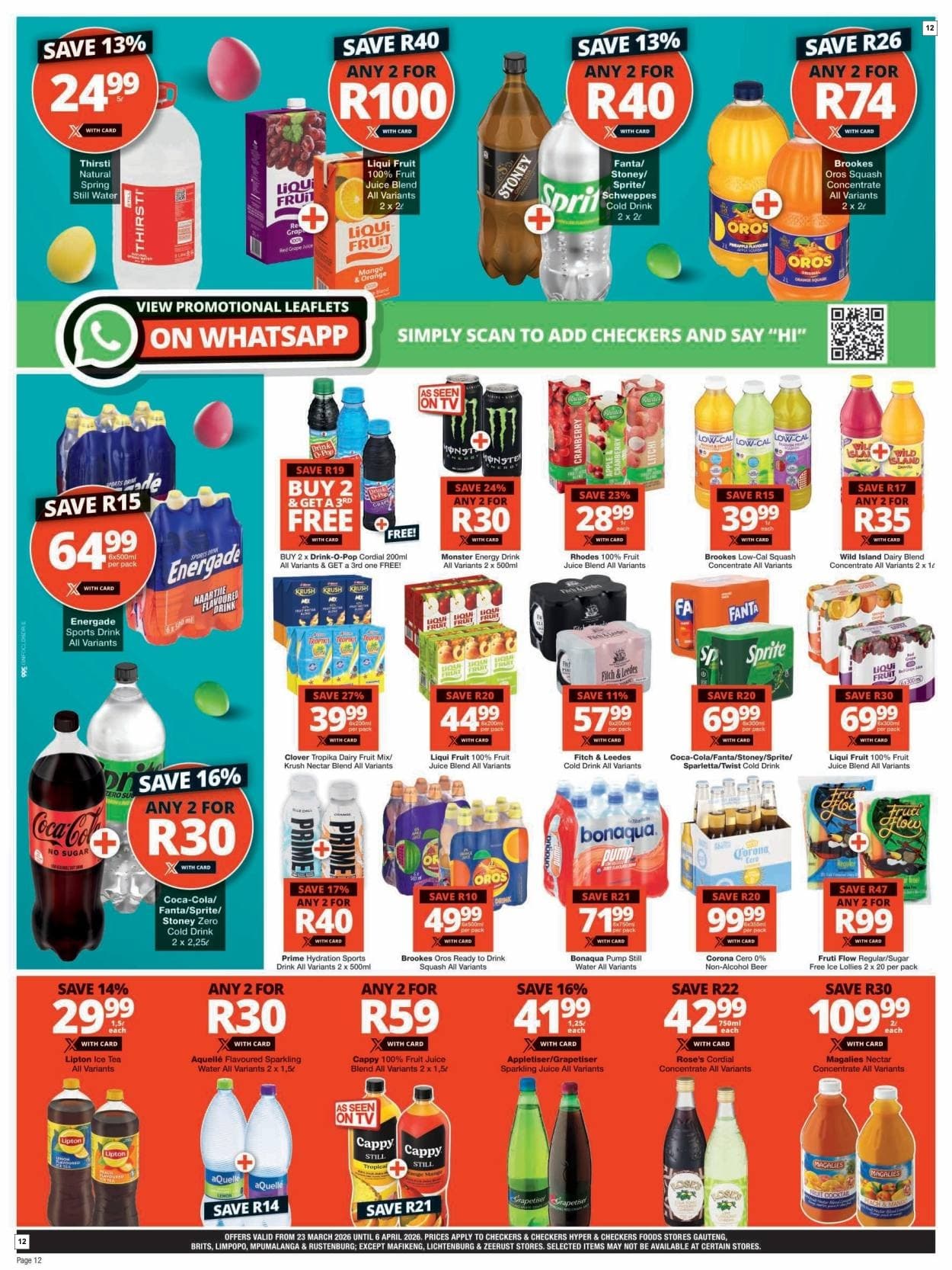 Checkers March Month-end Promotion - Page 12