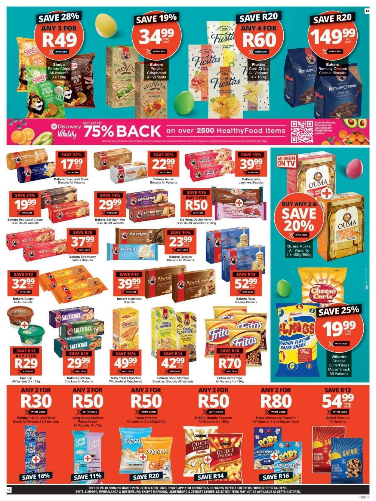 Checkers March Month-end Promotion - Page 13