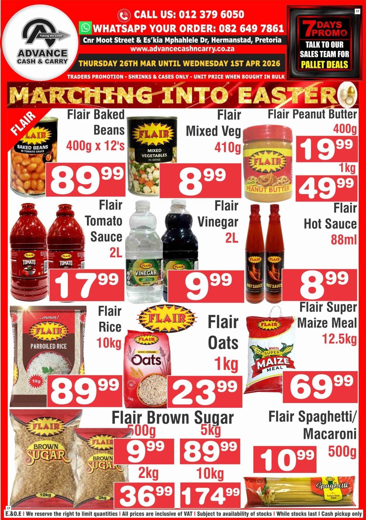 Advance Cash & Carry Catalogue - Marching in - Page 17