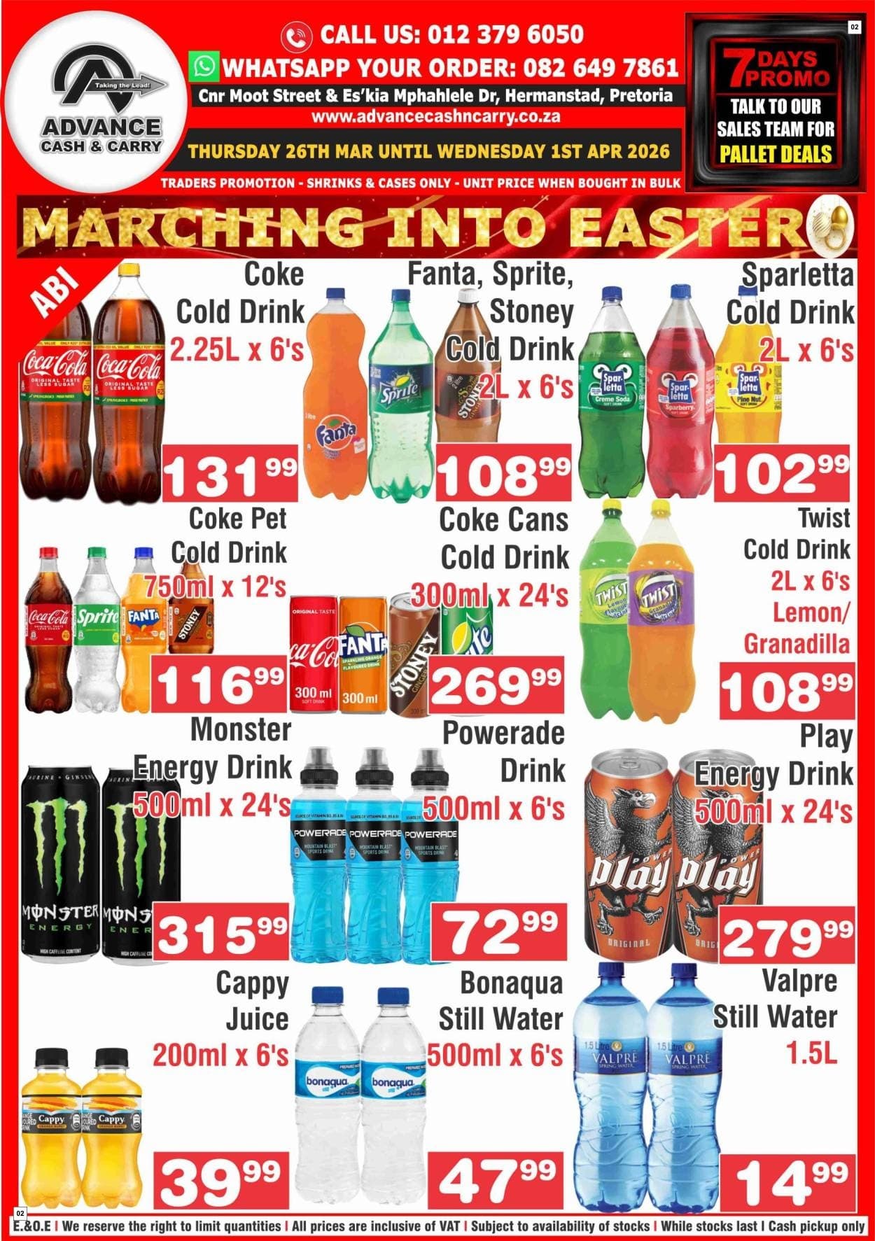 Advance Cash & Carry Catalogue - Marching in - Page 2