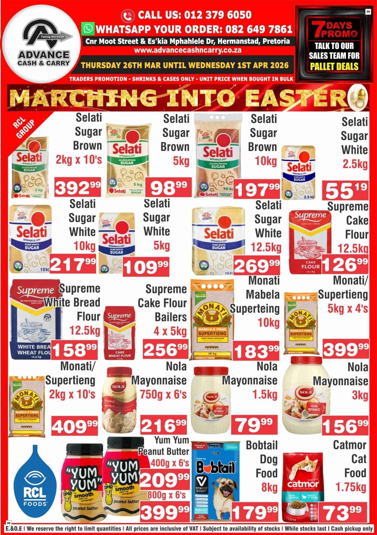 Advance Cash & Carry Catalogue - Marching in - Page 9