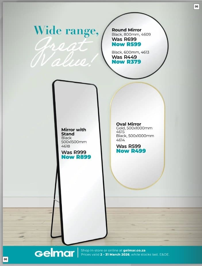 Gelmar Specials 02 Mar - 31 Mar - Page 6