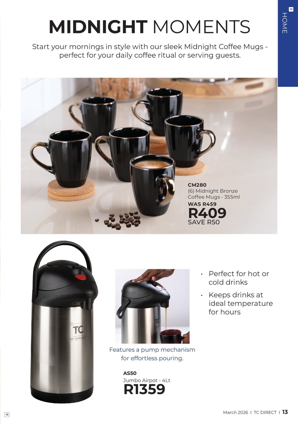 Table Charm Direct Specials 01 Mar - 31 Mar - Page 13