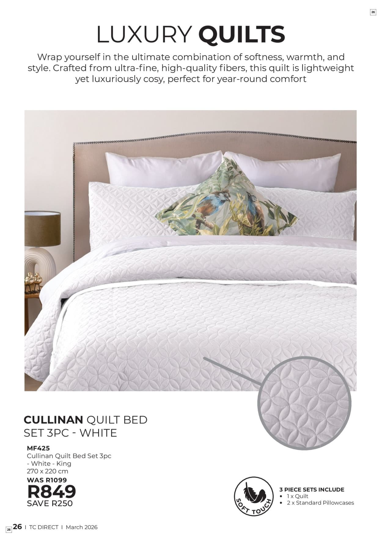 Table Charm Direct Specials 01 Mar - 31 Mar - Page 26