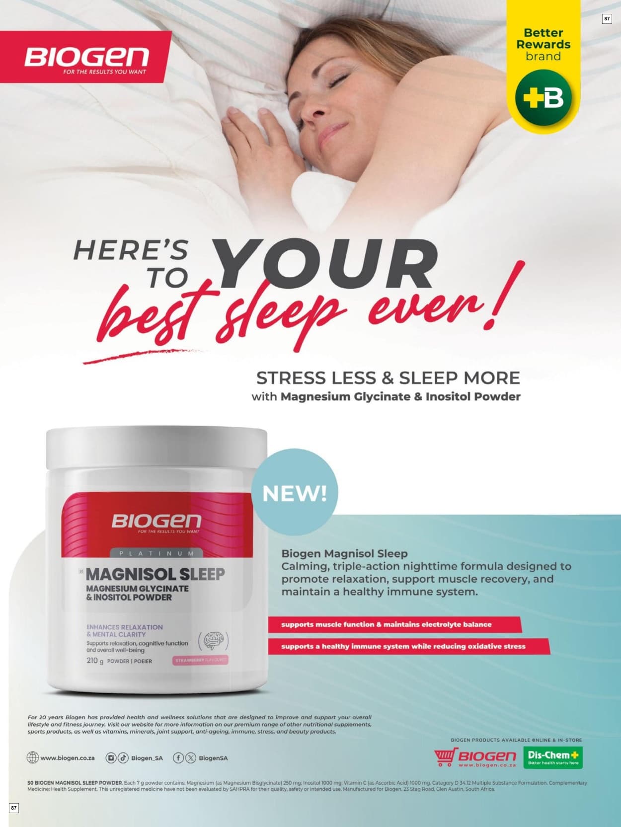 Dis-chem Catalogue - Page 87