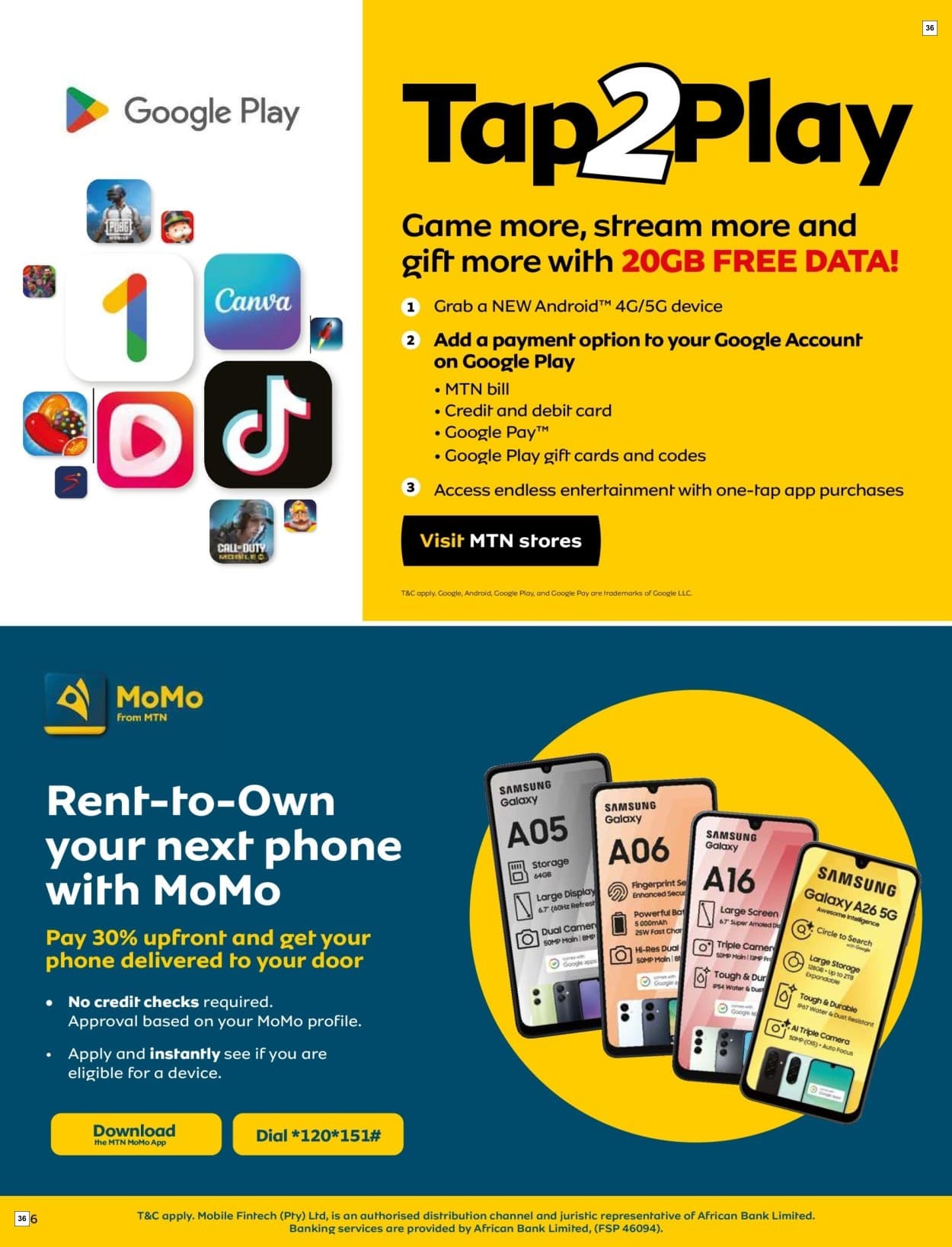 MTN Specials 09 Mar - 06 Apr - Page 36